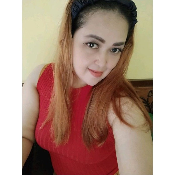 GS024 Tanktop Rajut Wanita Kerah Bulat Olla