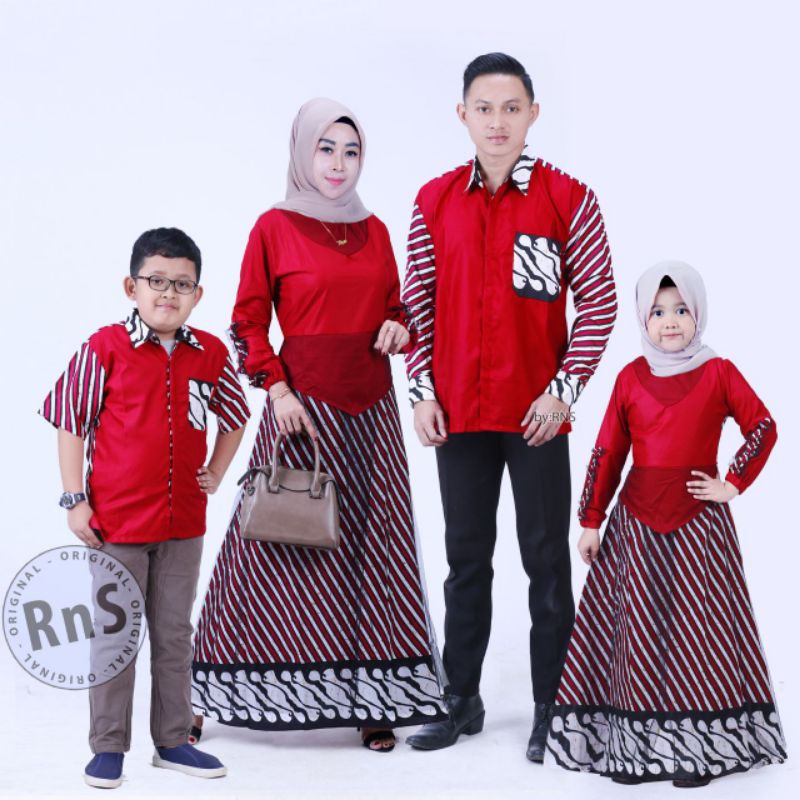 NEW FESHION BATIK SET KELUARGA NURBAYA