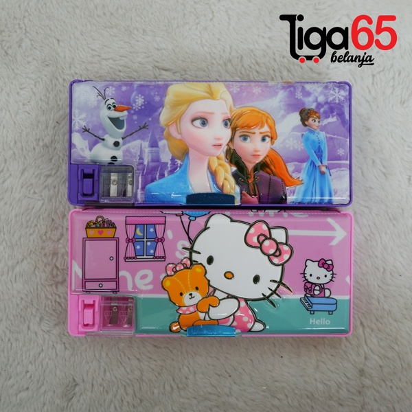 365 PENCIL CASE #41031 Tempat Pensil Anak Karakter Fancy Lucu