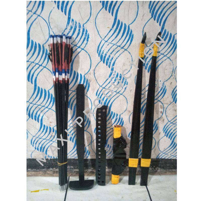 paket busur panahan tradisional murah/komplit/set/Arrow