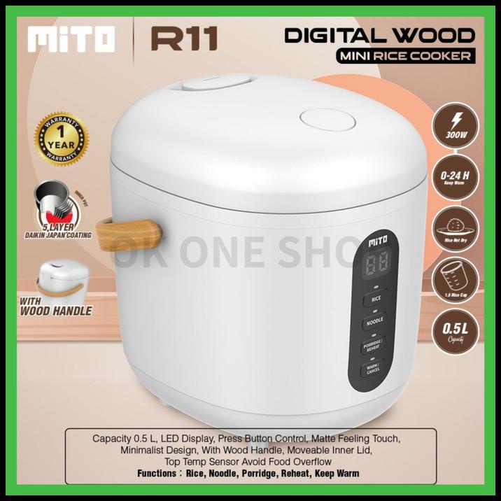 Mito Rice Cooker Digital Mini R11 0.5 Liter