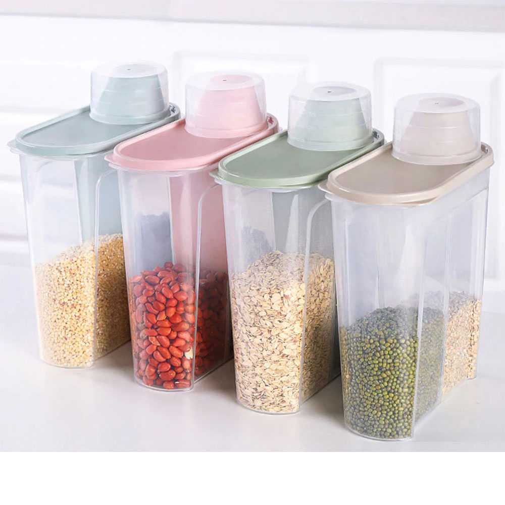 KR Toples Wadah Tempat Penyimpanan Makanan Food Storage 1PCS