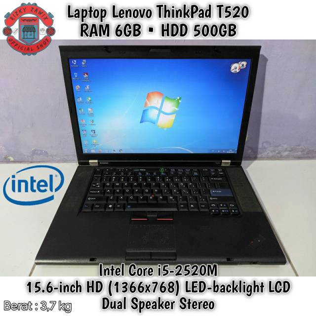 Lenovo thinkpad t520 i5 2520m angel small