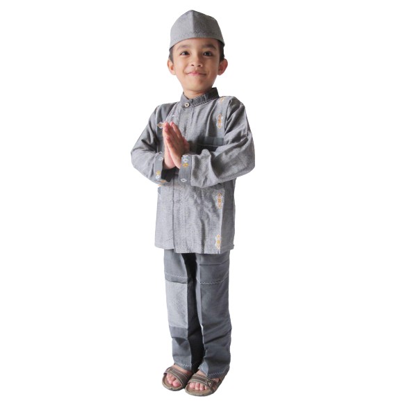 Baju Anak Cowok Setelan Koko Busana Muslim Laki Lengan Panjang 1 - 11 Tahun CITRA KIDS COD utk Kado