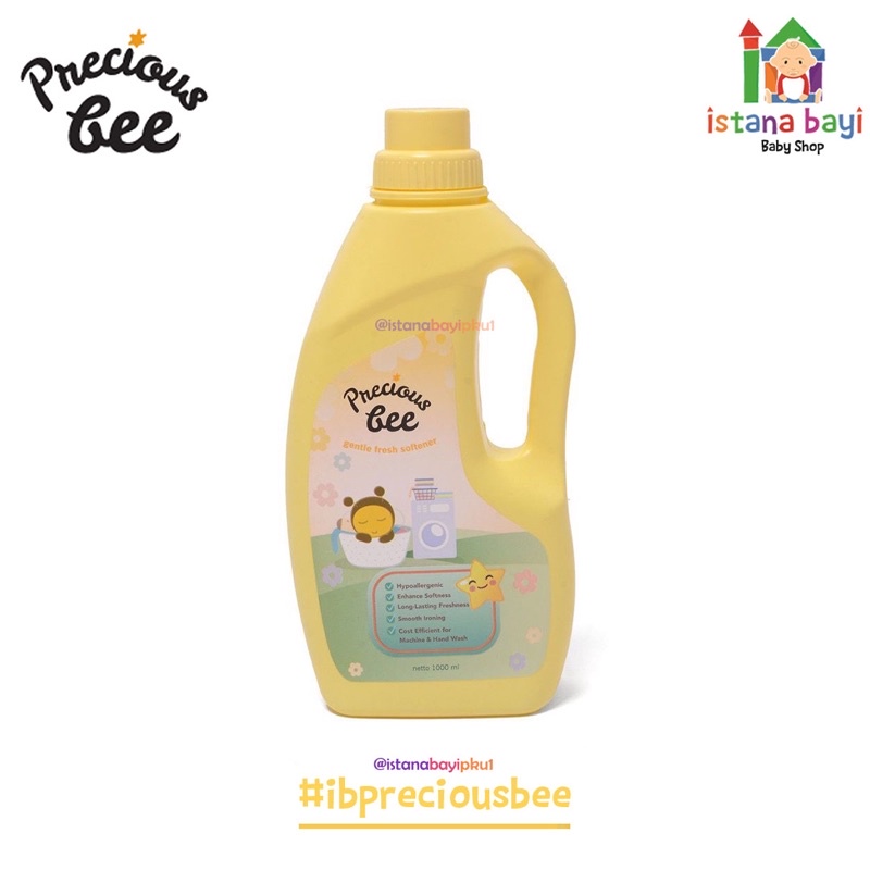 Precious Bee Gentle Fresh Softener 1000ml - Softener pakaian bayi anak