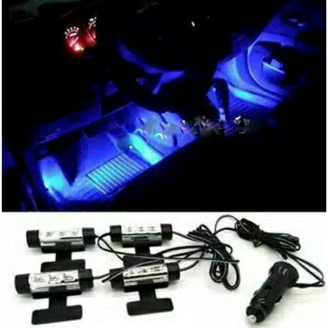 Lampu LED Kolong Dashboard Kabin Mobil Lighter TY 780 Footstep Pintu TY-780 TY780