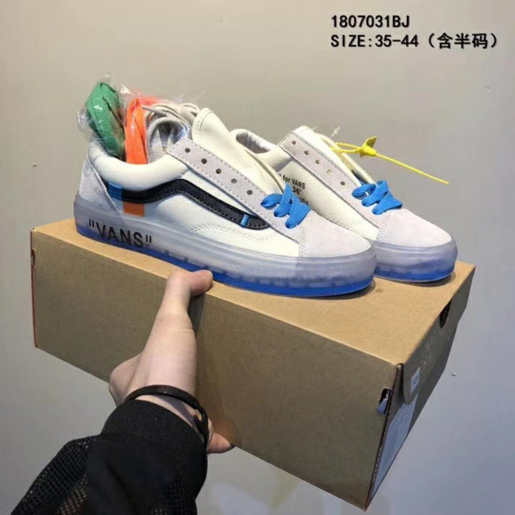 vans vault off white