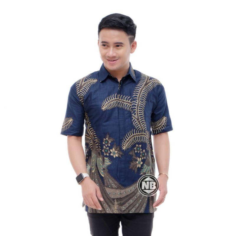 M L XL XXL 3L 4L 5L Atasan Batik Dolby Dolbi Dobby Doby Tenun Sutra Tulis Halus Katun ATBM Atasann-Hem klabangnavi