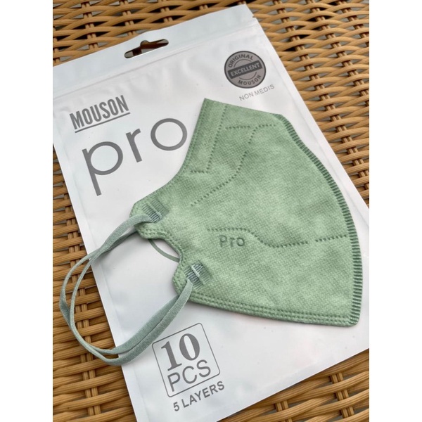 Kn95 KN 95  Pro Mouson  Wemask 5D Mix Soft Warna Warni  Hitam Putih 5 PLY Prptective Disposable FaceMask Isi 10 pcs