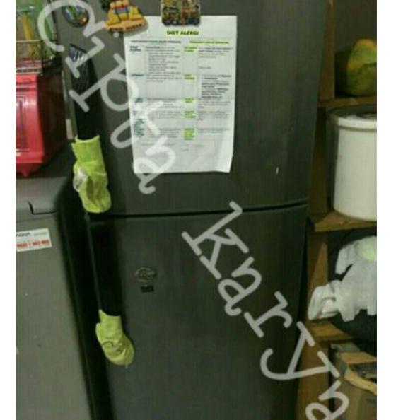 Banyak Dipakai.. Rak kulkas lemari es panasonic 2 pintu custom