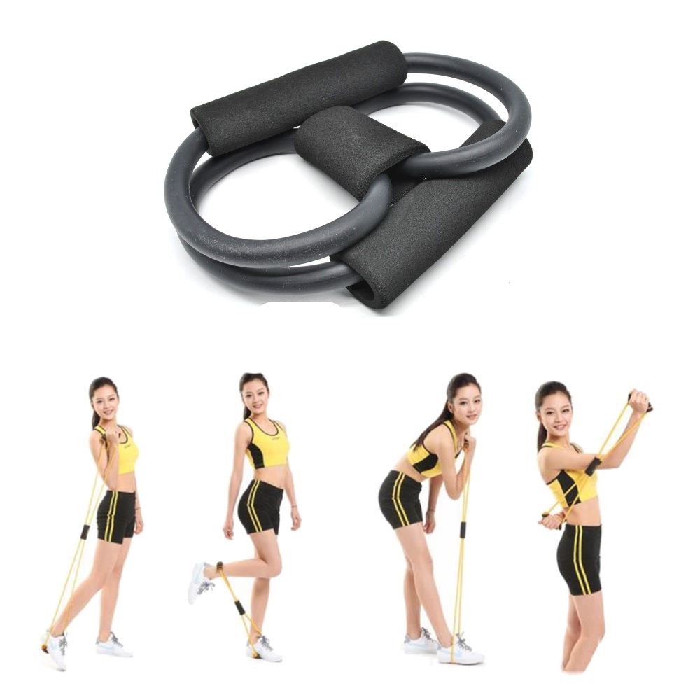 Tali Stretching Yoga Fitness Power Resistance - TT007N - Black