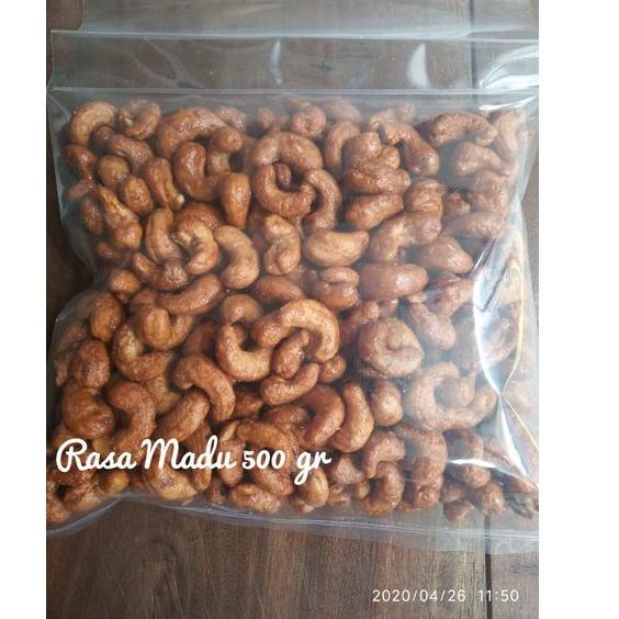 

dzc 500 gram kacang mede manis madu s77>