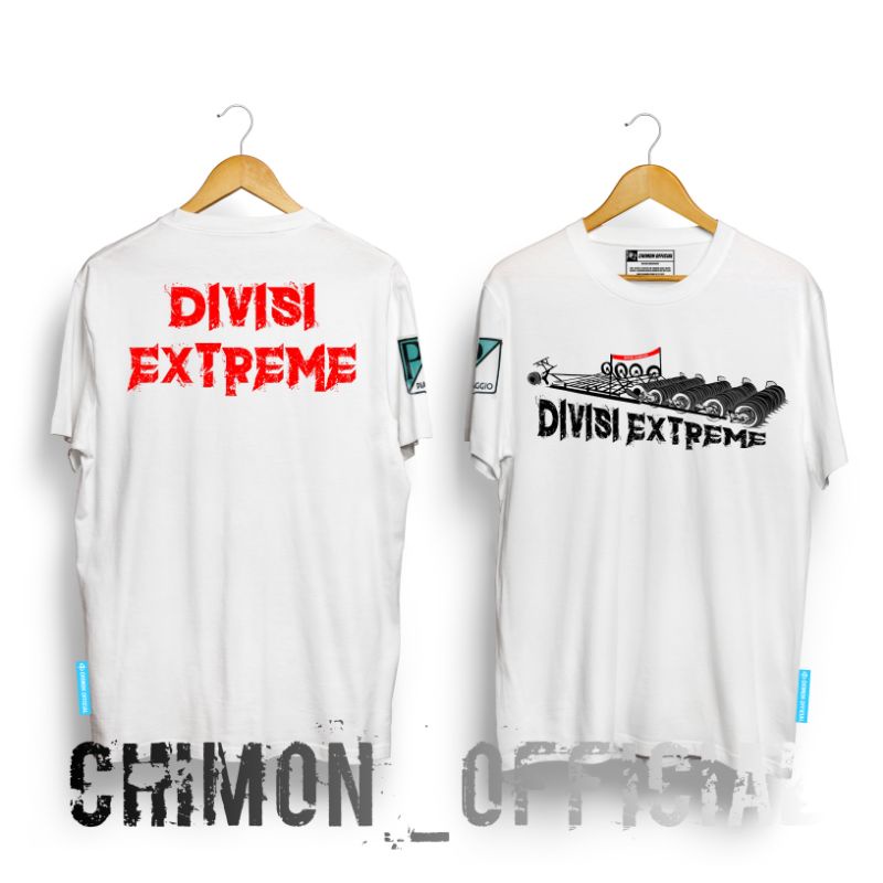 Kaos Vespa Divisi Extreme Original Merchandise