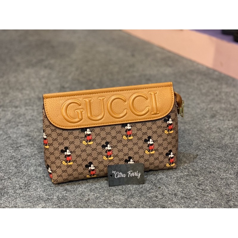 Tas selempang cewek. Gucci mickey import
