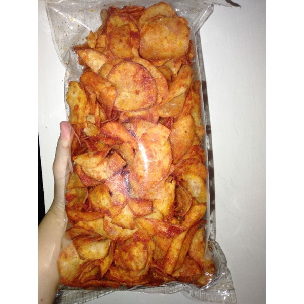 

Keripik singkong/ubi pedas 500g