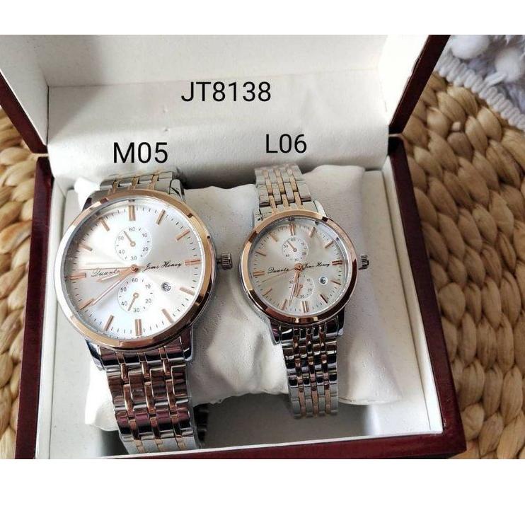 Obral Irit Jam Tangan Couple Kode 8138 Jims Honey