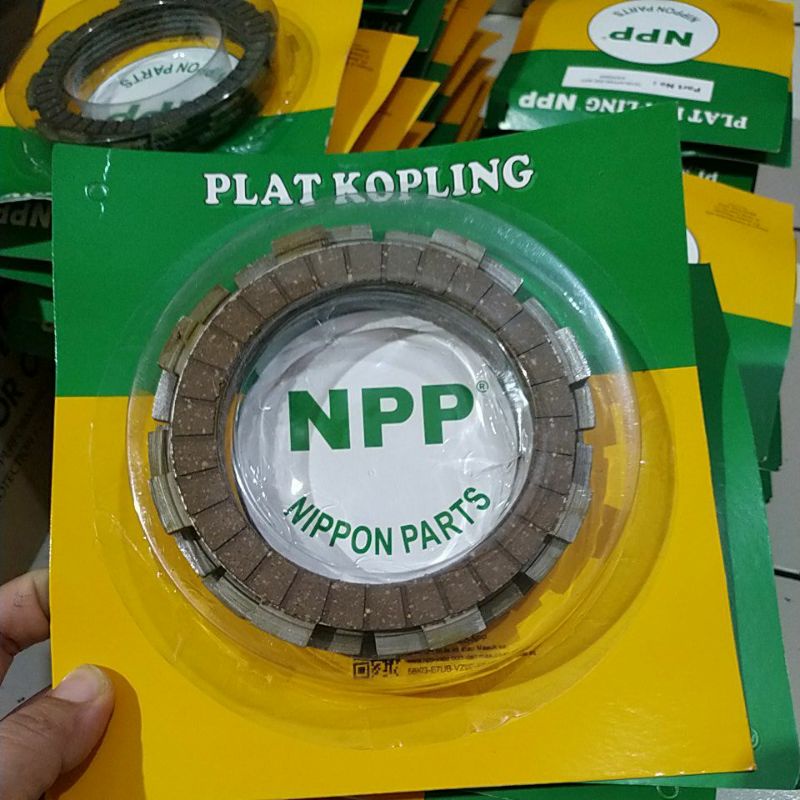 plat kampas kopling FR 80 FR80 RUBAHAN UNTUK jupiter z, vega, force 1, f1zr (5 lembar) NPP