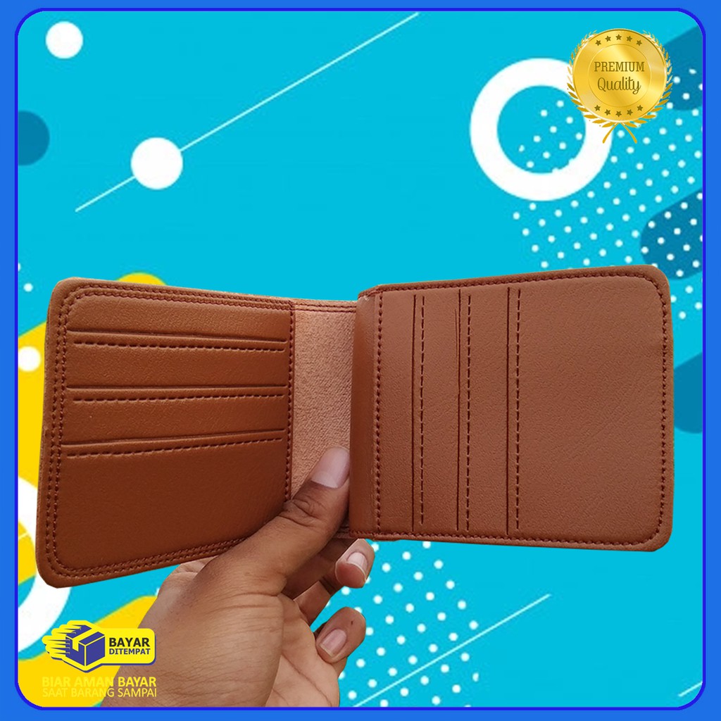 7.7 MIDYEAR SALE! Dompet Pria amt pendek Bahan sintetik distro