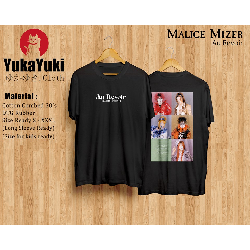 Kaos Malice Mizer - Au Revoir