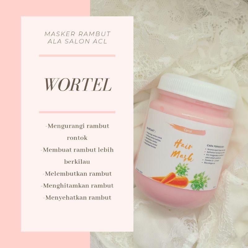 MASKER RAMBUT HAIR MASK MASKER RAMBUT ACL ALA SALON BPOM 200 ML