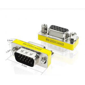 konektor/gender VGA male to male, female to female