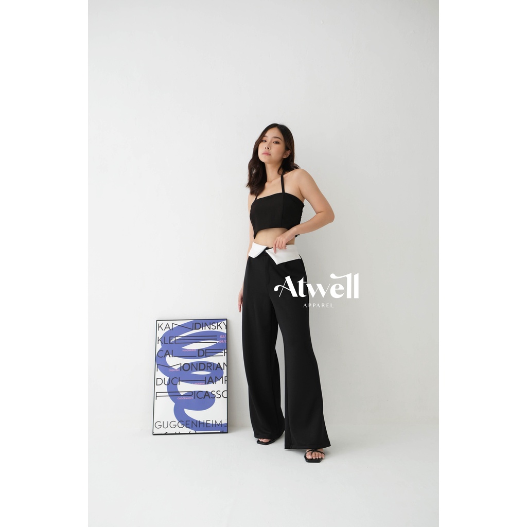 Xander High Waist Culotte Pants