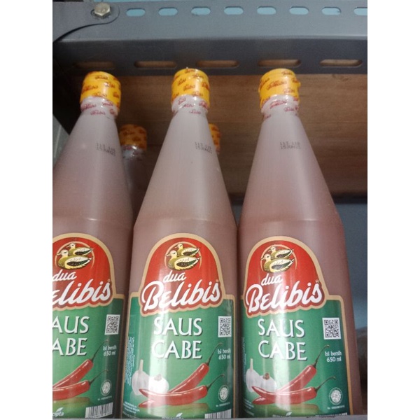 

Dua Belibis Saos Cabe Botol 650ml