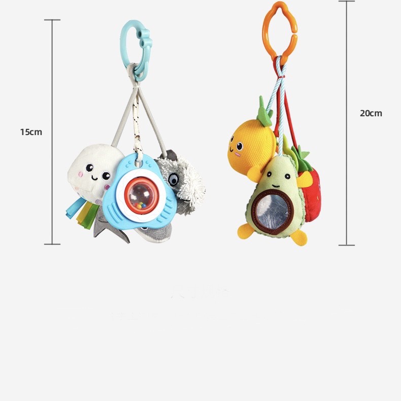 SOZZY HANGING TOYS | Mainan stroller bayi | mainan teether bayi | mainan bayi rattle
