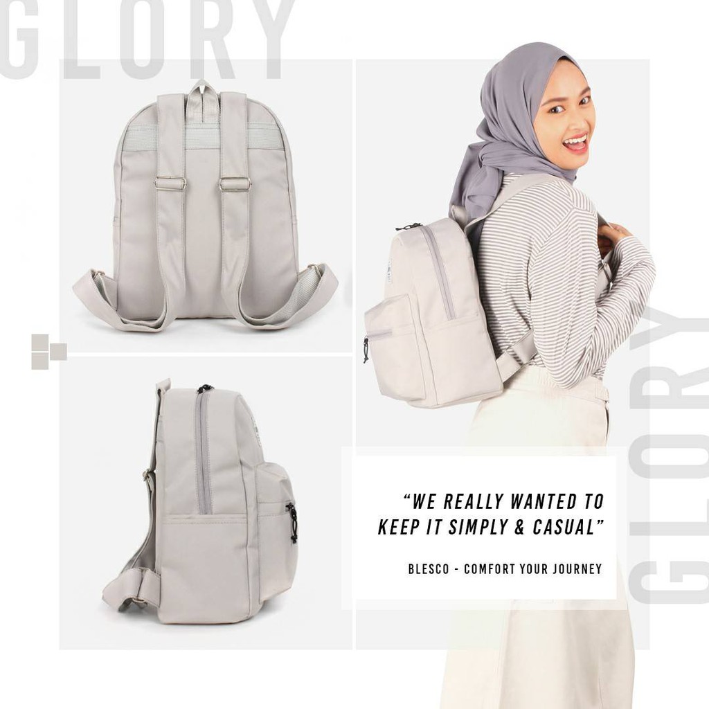 Tas Punggung Wanita - Tas Ransel Backpack Kuliah Kerja Sekolah Original COD