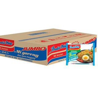 Indomie Goreng Jumbo Ayam Panggang Mie Instan 127 gr (24 pcs)