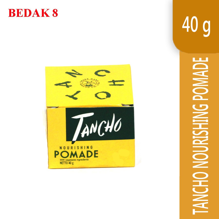 Tancho Nourishing Pomade 40 gr/Minyak Rambut Tancho Pomade Hijau 40 gr