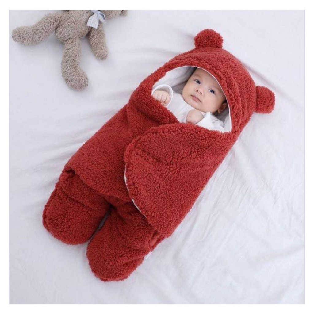 selimut bayi bulu halus