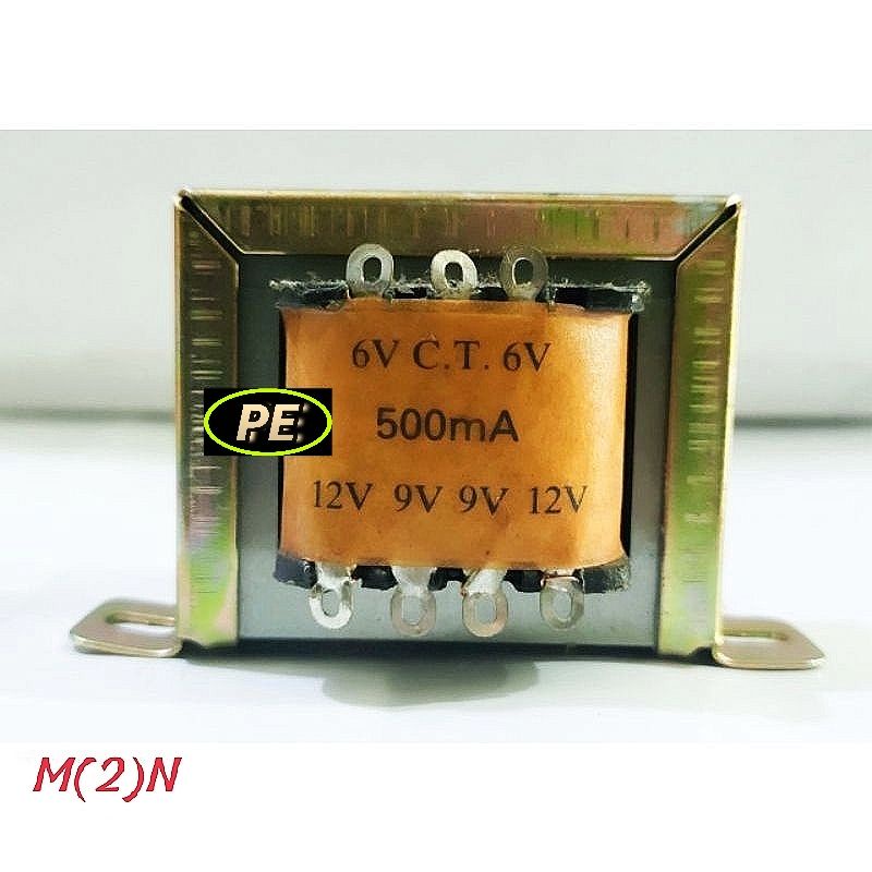 TRAFO  500MA + CT 12V  SANKEN