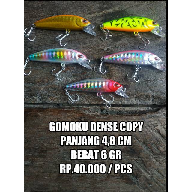 Gomoku Dense Copy Minnow Lure 4,8cm 6gr