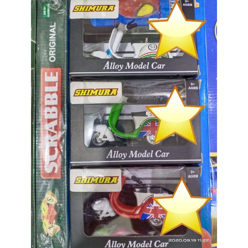 miniatur vespa miniatur motor vespa