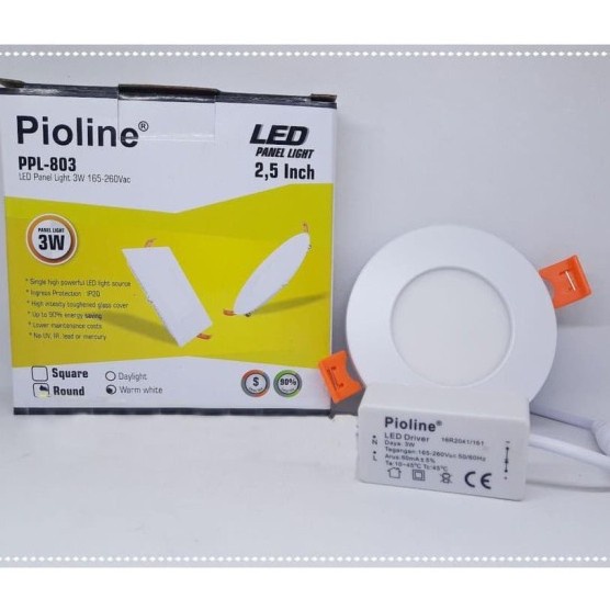 LAMPU DOWNLIGHT BULAT PIOLINE 2,5 - Wikishop