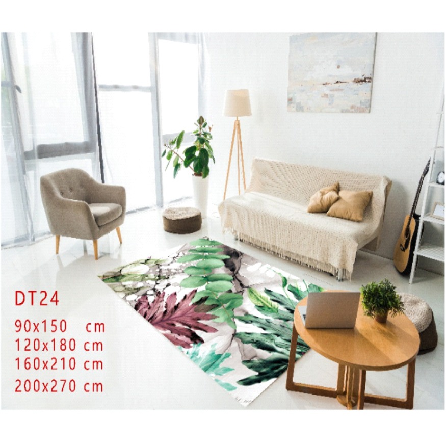 Karpet Lantai DT Ukuran 150cm x 90cm Anti Slip Series 17-24