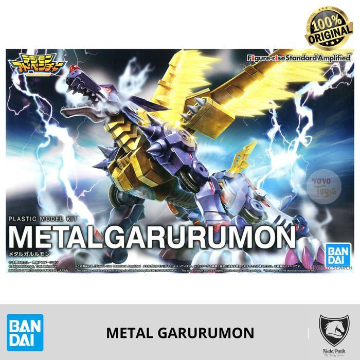 Bandai Figure Rise Standard Metal Garurumon Amplified By Eastern