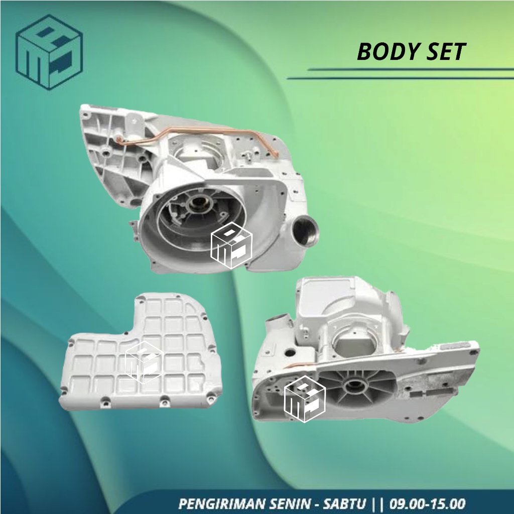 Body Set Senso Besar Chainsaw 070 Crankcase Assy