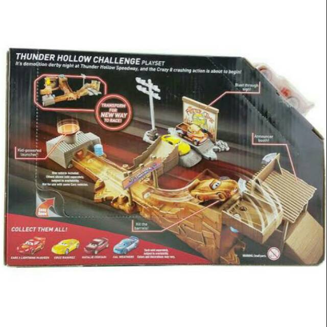 cars 3 thunder hollow playset