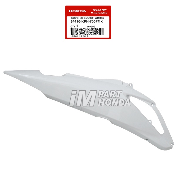 64410-KPH-700FMX Cover Body Kanan Supra X 125 Lama Batman Putih JKT