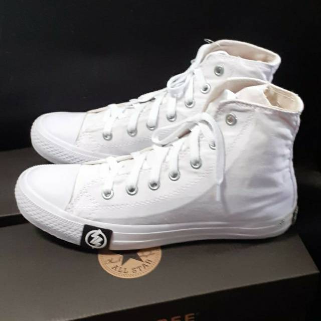 Terbaik Sepatu All_star Chuck Taylor 2/All -Star Ct 2 Premium/Allstar Jackpurcel - PETIR PUTIH