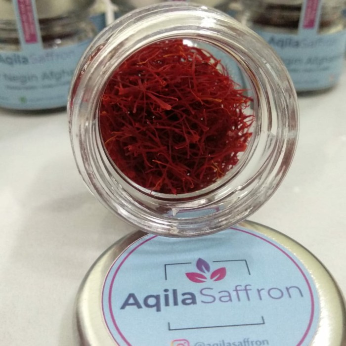 

New Arrival - Aqila Saffron Supernegin Certificate Grade A Afghanistan 1Gram