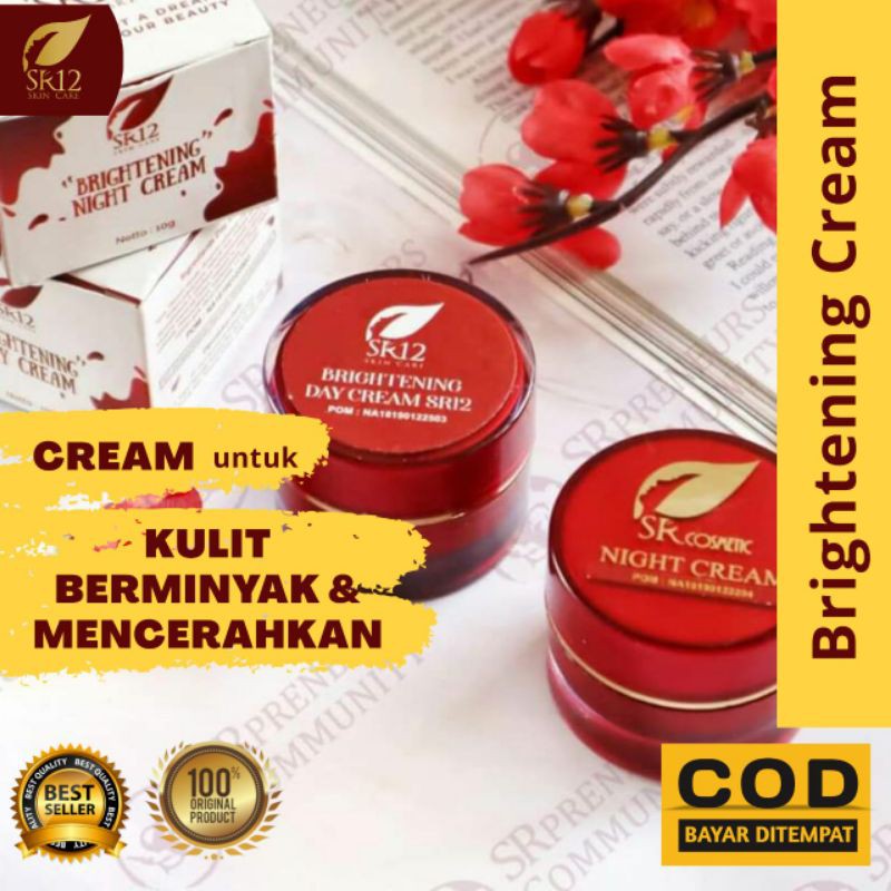 BRIGHTENING CREAM SERIES DAY & NIGHT CREAM, PENCERAH WAJAH , FLEK HITAM, AMAN BUMIL & BUSUI