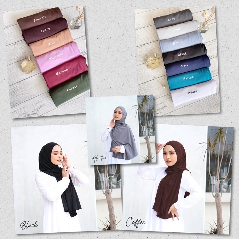 Pashmina Instant / Pashmina Jersey / Pashmina kaos