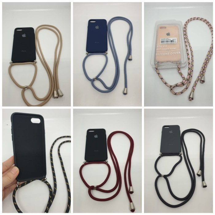 Xiaomi Redmi Note 10 / Poco M3 / Poco X2 Pro / Mi 5x / Mi 11 / Poco M3 Pro Soft Case Rubber + Tali Gantung