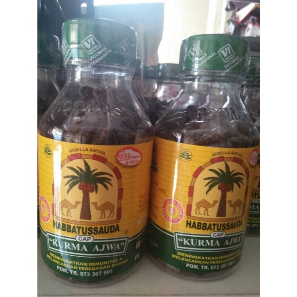 

Habatusauda Cap Kurma Ajwa 210 kapsul