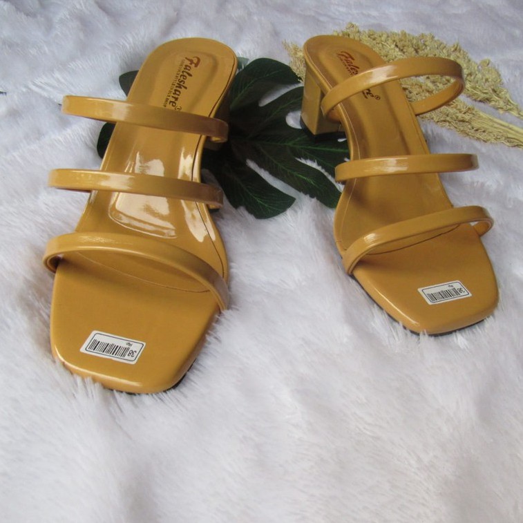 Sandal wanita hak tahu ban3 ZK-01