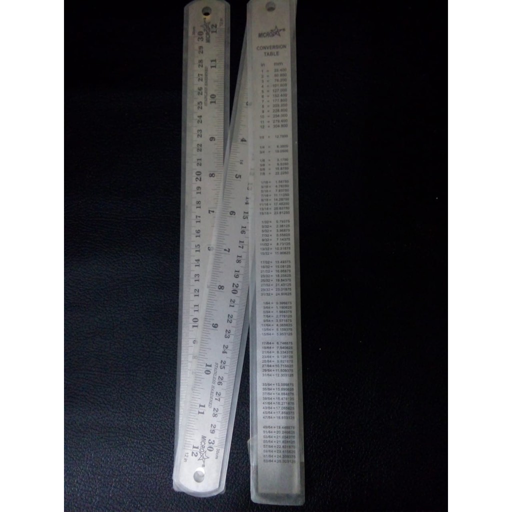 

PENGGARIS BESI 60 CM MICRO TEBAL