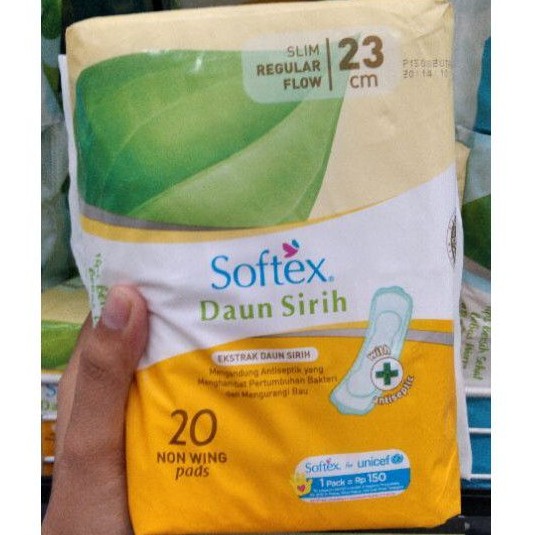 SOFTEX DAUN SIRIH 23CM 20'